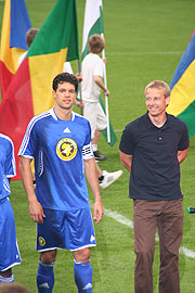 Michael Ballack, Jürgen Klinsmann (Foto: Martin Schmitz)